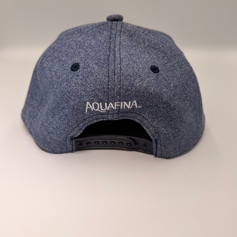 Seattle Mariners Aquafina Moose Logo Brim Blue Hat Cap Snapback Melonwear - Picture 3 of 10